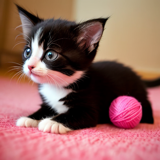 20240111 - cute kitten playing with a ball of yarn:cyberrealistic_1_3:1436900717